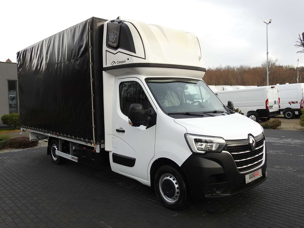 RENAULT MASTER TARPAULIN 10 PALLETS WEBASTO CRUISE CONTROL AIR CONDITIONING LED LIGHTS PNEUMATICS 165HP - Varebil med presenning: billede 4 RENAULT MASTER TARPAULIN 10 PALLETS WEBASTO CRUISE CONTROL AIR CONDITIONING LED LIGHTS PNEUMATICS 165HP - Varebil med presenning: billede 4