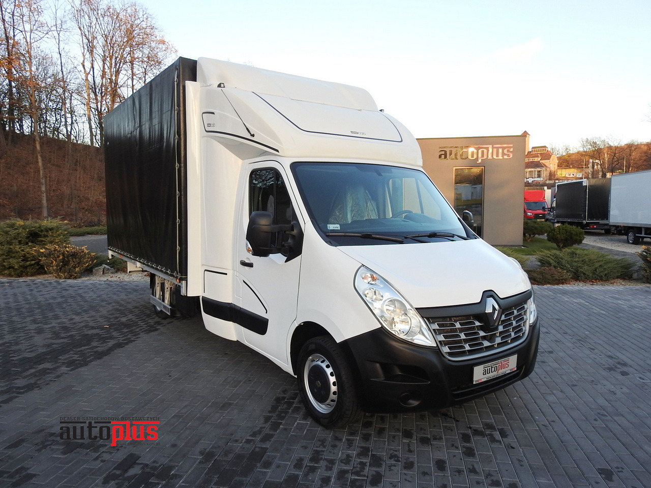 RENAULT MASTER TARPAULIN 10 PALLETS WEBASTO CRUISE CONTROL AIR CONDITIONING PNEUMATICS AUTOMATIC TRANSMISSION 170HP - Varebil med presenning: billede 1 RENAULT MASTER TARPAULIN 10 PALLETS WEBASTO CRUISE CONTROL AIR CONDITIONING PNEUMATICS AUTOMATIC TRANSMISSION 170HP - Varebil med presenning: billede 1