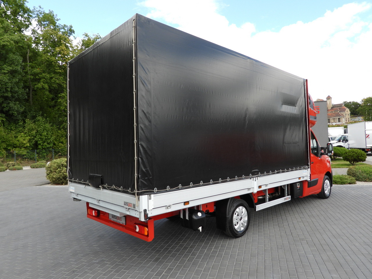 RENAULT MASTER TARPAULIN 10 PALLETS WEBASTO CRUISE CONTROL LED LIGHTS AIR CONDITIONING 165HP - Varebil med presenning: billede 3 RENAULT MASTER TARPAULIN 10 PALLETS WEBASTO CRUISE CONTROL LED LIGHTS AIR CONDITIONING 165HP - Varebil med presenning: billede 3