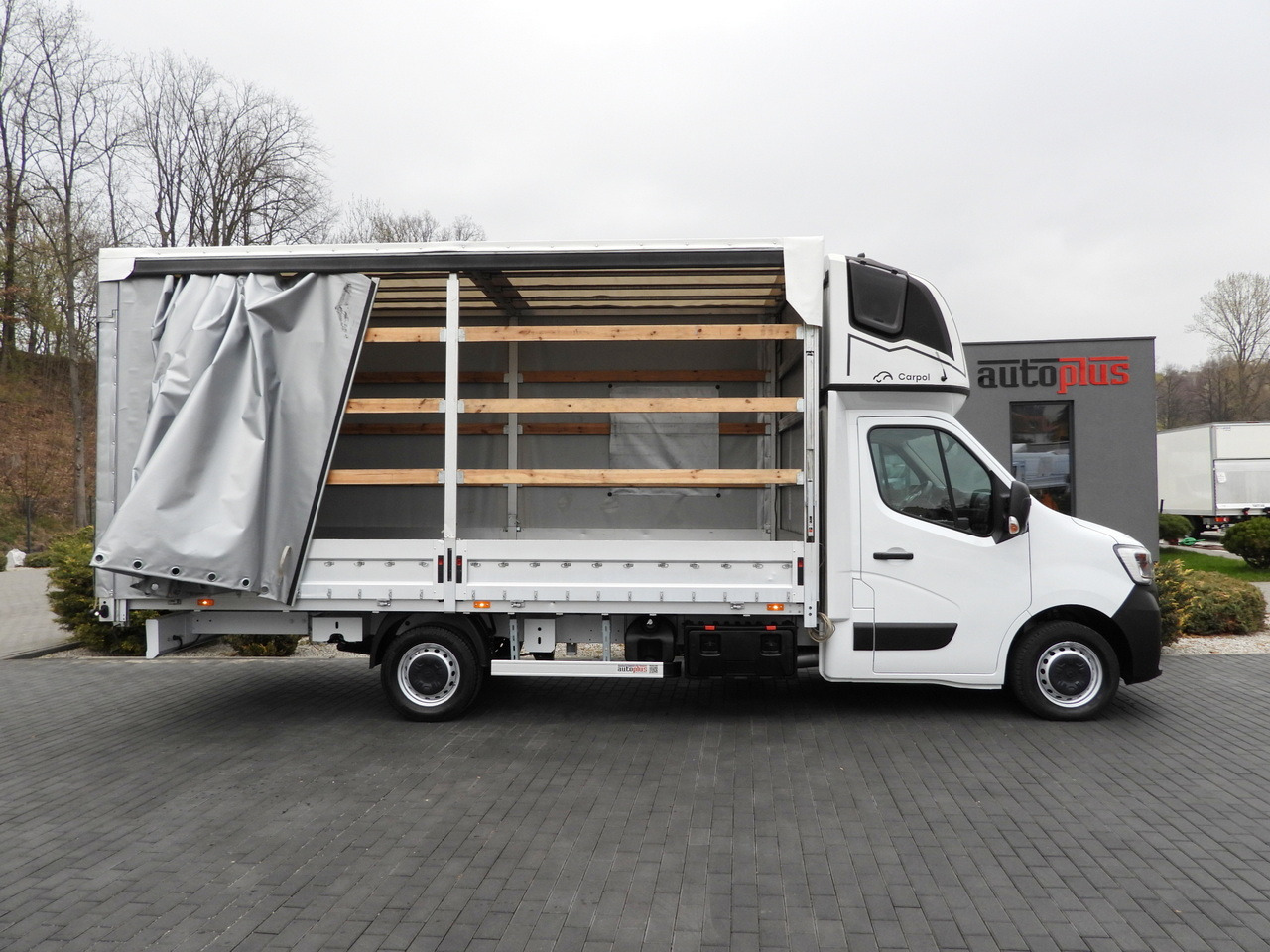 Varebil med presenning RENAULT MASTER  TARPAULIN 10 PALLETS WEBASTO CRUISE CONTROL LED LIGHTS PNEUMATICS AIR CONDITIONING  165HP: billede 8