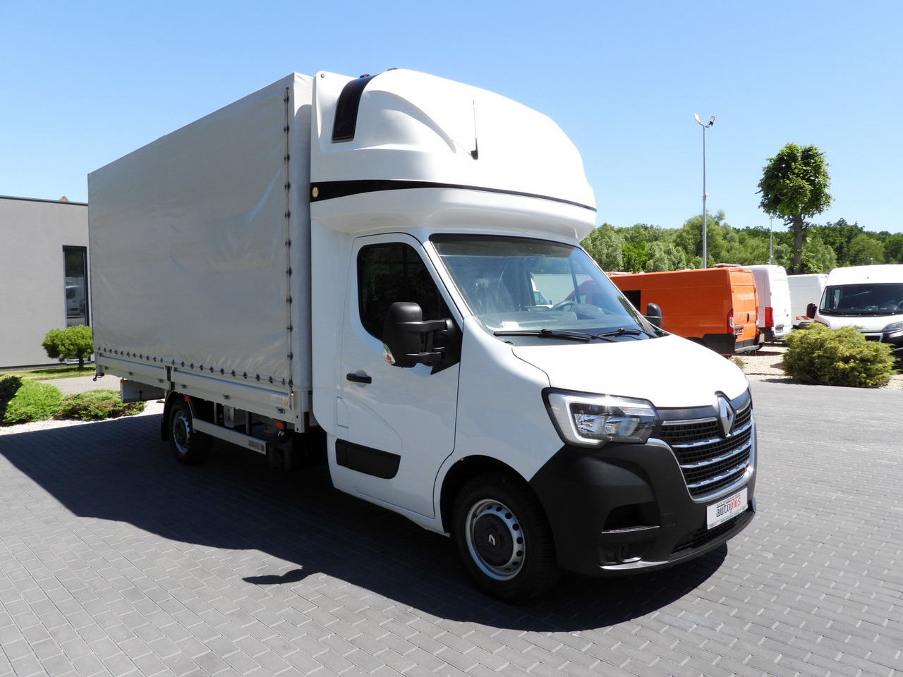 RENAULT MASTER TARPAULIN 10 PALLETS WEBASTO CRUISE CONTROL LED LIGHTS PNEUMATICS AIR CONDITIONING 165HP - Varebil med presenning: billede 4 RENAULT MASTER TARPAULIN 10 PALLETS WEBASTO CRUISE CONTROL LED LIGHTS PNEUMATICS AIR CONDITIONING 165HP - Varebil med presenning: billede 4