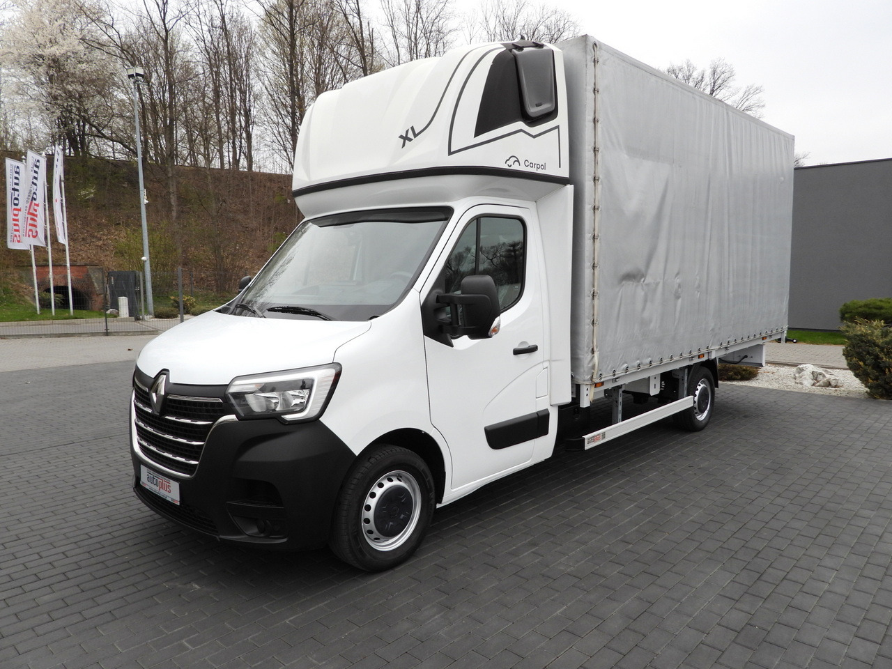 Varebil med presenning RENAULT MASTER  TARPAULIN 10 PALLETS WEBASTO CRUISE CONTROL LED LIGHTS PNEUMATICS AIR CONDITIONING  165HP: billede 6