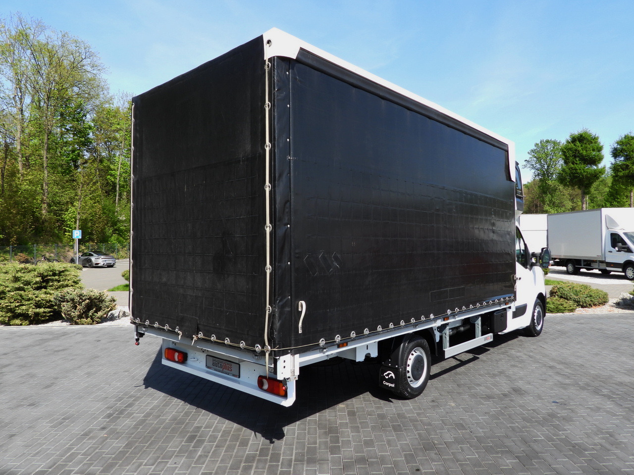 RENAULT MASTER TARPAULIN 10 PALLETS WEBASTO CRUISE CONTROL LED LIGHTS PNEUMATICS AIR CONDITIONING 165HP - Varebil med presenning: billede 3 RENAULT MASTER TARPAULIN 10 PALLETS WEBASTO CRUISE CONTROL LED LIGHTS PNEUMATICS AIR CONDITIONING 165HP - Varebil med presenning: billede 3