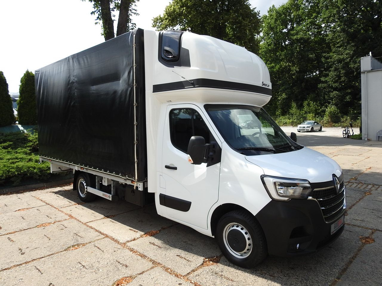 RENAULT MASTER TARPAULIN 10 PALLETS WEBASTO CRUISE CONTROL LED LIGHTS PNEUMATICS AIR CONDITIONING 165HP - Varebil med presenning: billede 4 RENAULT MASTER TARPAULIN 10 PALLETS WEBASTO CRUISE CONTROL LED LIGHTS PNEUMATICS AIR CONDITIONING 165HP - Varebil med presenning: billede 4