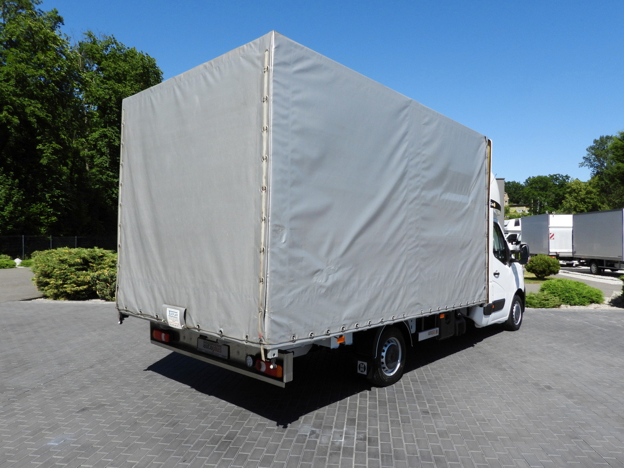 RENAULT MASTER TARPAULIN 10 PALLETS WEBASTO CRUISE CONTROL LED LIGHTS PNEUMATICS AIR CONDITIONING 165HP - Varebil med presenning: billede 3 RENAULT MASTER TARPAULIN 10 PALLETS WEBASTO CRUISE CONTROL LED LIGHTS PNEUMATICS AIR CONDITIONING 165HP - Varebil med presenning: billede 3
