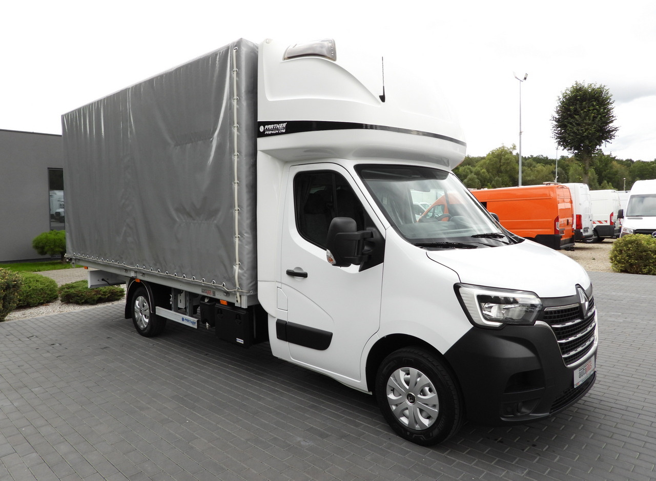 RENAULT MASTER TARPAULIN 10 PALLETS WEBASTO CRUISE CONTROL LED LIGHTS PNEUMATICS AIR CONDITIONING 165HP - Varebil med presenning: billede 4 RENAULT MASTER TARPAULIN 10 PALLETS WEBASTO CRUISE CONTROL LED LIGHTS PNEUMATICS AIR CONDITIONING 165HP - Varebil med presenning: billede 4