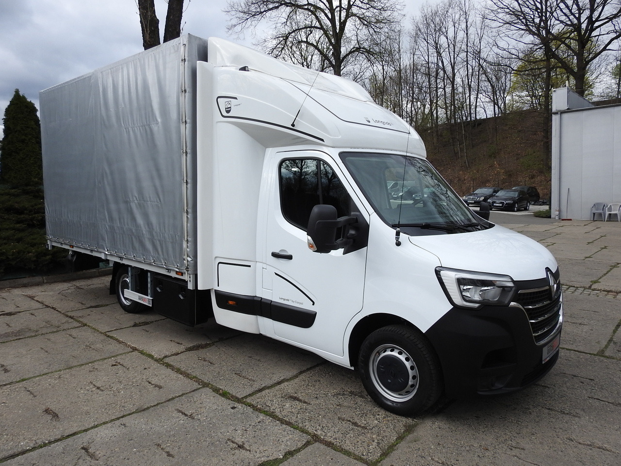 RENAULT MASTER TARPAULIN 10 PALLETS WEBASTO CRUISE CONTROL NAVIGATION AIR CONDITIONING LED LIGHTS PNEUMATICS 165HP - Varebil med presenning: billede 4 RENAULT MASTER TARPAULIN 10 PALLETS WEBASTO CRUISE CONTROL NAVIGATION AIR CONDITIONING LED LIGHTS PNEUMATICS 165HP - Varebil med presenning: billede 4