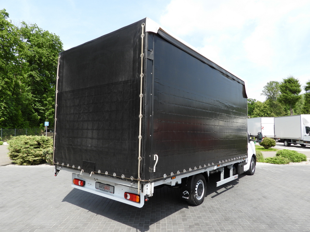RENAULT MASTER TARPAULIN 12 PALLETS WEBASTO CRUISE CONTROL LED LIGHTS PNEUMATICS AIR CONDITIONING 165HP - Varebil med presenning: billede 3 RENAULT MASTER TARPAULIN 12 PALLETS WEBASTO CRUISE CONTROL LED LIGHTS PNEUMATICS AIR CONDITIONING 165HP - Varebil med presenning: billede 3