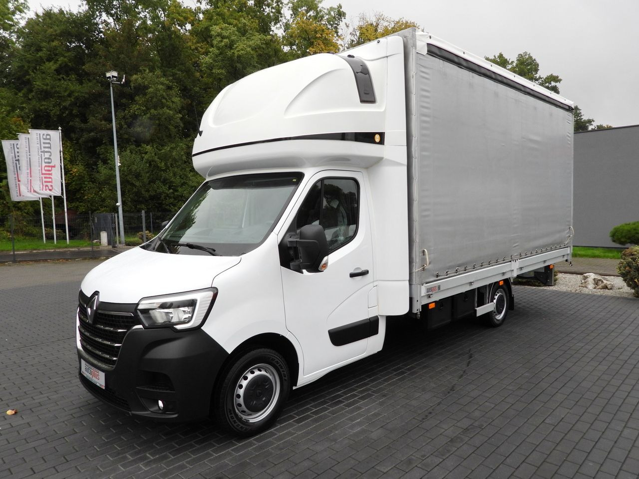Varebil med presenning RENAULT MASTER TARPAULIN 12 PALLETS WEBASTO CRUISE CONTROL NAVIGATION LED LIGHTS PNEUMATICS AIR CONDITIONING  165HP: billede 6
