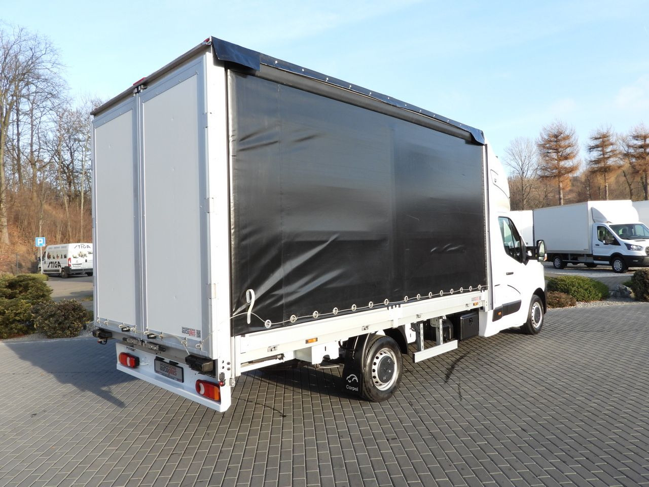 RENAULT MASTER TARPAULIN 8 PALLETS WEBASTO CRUISE CONTROL LED LIGHTS PNEUMATICS AIR CONDITIONING 165HP - Varebil med presenning: billede 3 RENAULT MASTER TARPAULIN 8 PALLETS WEBASTO CRUISE CONTROL LED LIGHTS PNEUMATICS AIR CONDITIONING 165HP - Varebil med presenning: billede 3