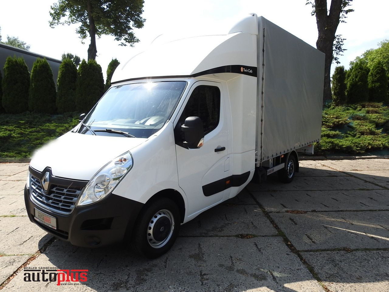 RENAULT MASTER TARPAULIN 8 PALLETS WEBASTO CRUISE CONTROL PNEUMATICS AIR CONDITIONING 170HP - Varebil med presenning: billede 1 RENAULT MASTER TARPAULIN 8 PALLETS WEBASTO CRUISE CONTROL PNEUMATICS AIR CONDITIONING 170HP - Varebil med presenning: billede 1