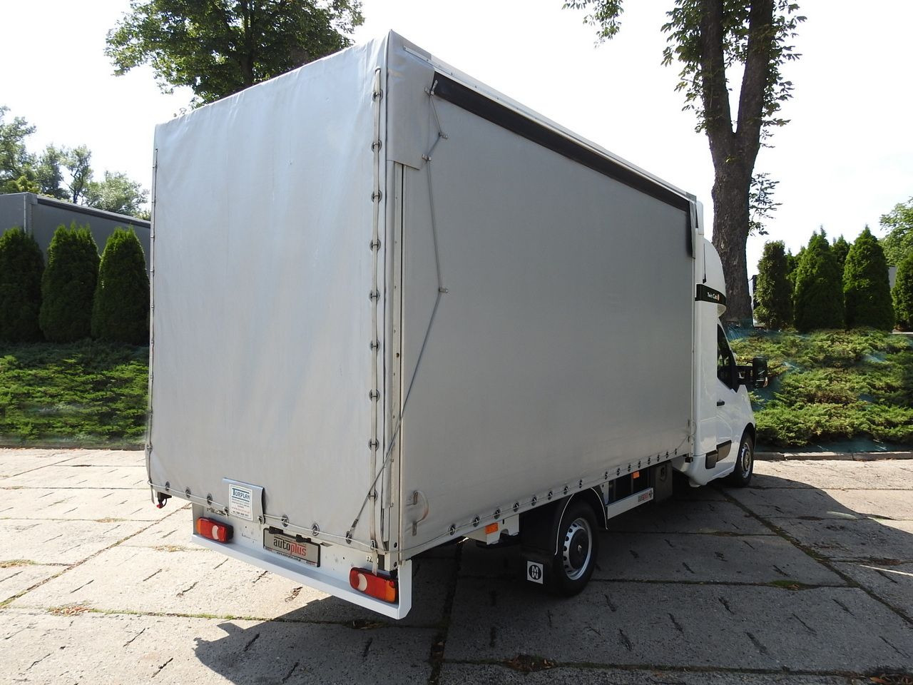 RENAULT MASTER TARPAULIN 8 PALLETS WEBASTO CRUISE CONTROL PNEUMATICS AIR CONDITIONING 170HP - Varebil med presenning: billede 3 RENAULT MASTER TARPAULIN 8 PALLETS WEBASTO CRUISE CONTROL PNEUMATICS AIR CONDITIONING 170HP - Varebil med presenning: billede 3