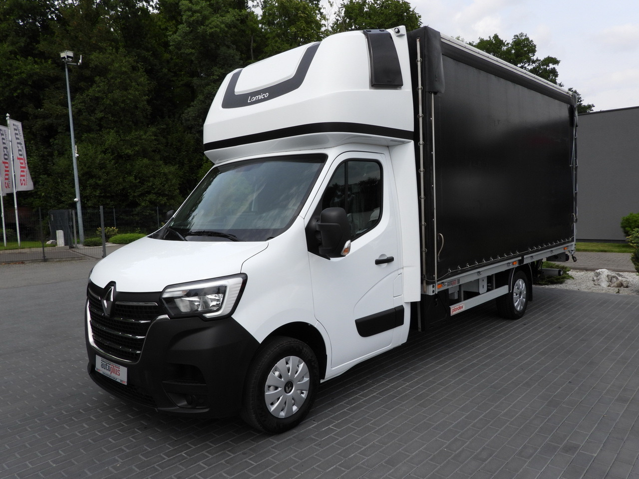 Varebil med presenning RENAULT MASTER TARPAULIN LIFT 9 PALLETS WEBASTO CRUISE CONTROL LED LIGHTS PNEUMATICS AIR CONDITIONING  165HP: billede 6 Varebil med presenning RENAULT MASTER TARPAULIN LIFT 9 PALLETS WEBASTO CRUISE CONTROL LED LIGHTS PNEUMATICS AIR CONDITIONING  165HP: billede 6