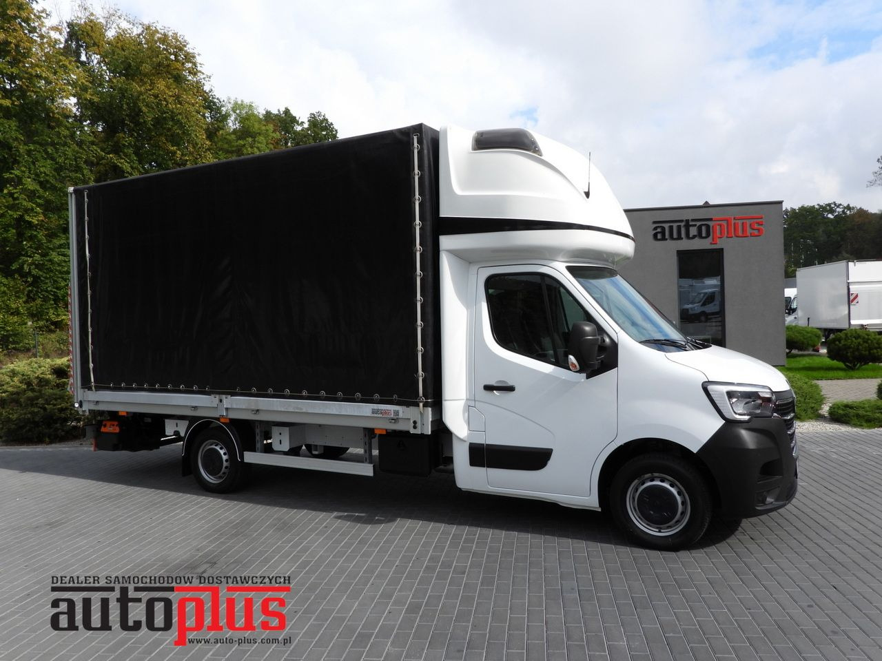 RENAULT MASTER TARPAULIN LIFT 9 PALLETS WEBASTO CRUISE CONTROL LED LIGHTS PNEUMATICS AIR CONDITIONING 165HP - Varebil med presenning: billede 1 RENAULT MASTER TARPAULIN LIFT 9 PALLETS WEBASTO CRUISE CONTROL LED LIGHTS PNEUMATICS AIR CONDITIONING 165HP - Varebil med presenning: billede 1
