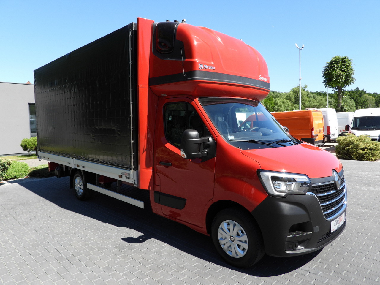 RENAULT MASTER TARPAULIN WEBASTO CRUISE CONTROL LED LIGHTS PNEUMATICS AIR CONDITIONING 165HP - Varebil med presenning: billede 4 RENAULT MASTER TARPAULIN WEBASTO CRUISE CONTROL LED LIGHTS PNEUMATICS AIR CONDITIONING 165HP - Varebil med presenning: billede 4