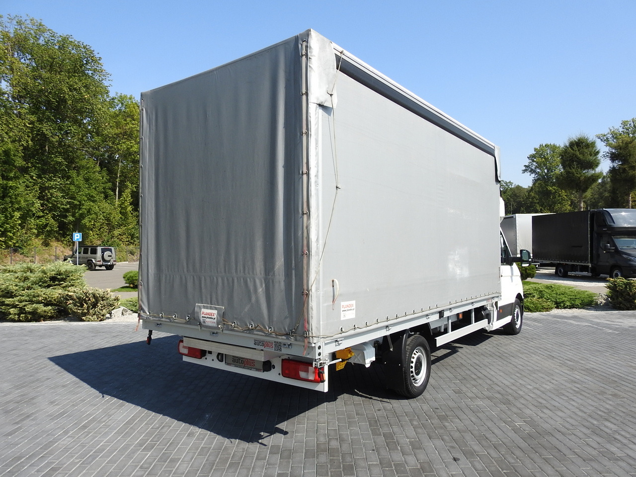 VOLKSWAGEN CRAFTER TARPAULIN 10 PALLETS WEBASTO CRUISE CONTROL AIR CONDITIONING LED LIGHTS 180HP - Varebil med presenning: billede 3 VOLKSWAGEN CRAFTER TARPAULIN 10 PALLETS WEBASTO CRUISE CONTROL AIR CONDITIONING LED LIGHTS 180HP - Varebil med presenning: billede 3