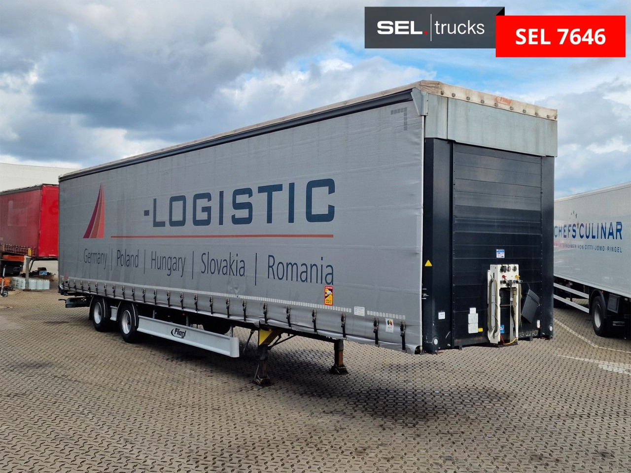Fliegl SZS320 / Hubdach / EDSCHA / Mega - Gardintrailer: billede 3 Fliegl SZS320 / Hubdach / EDSCHA / Mega - Gardintrailer: billede 3