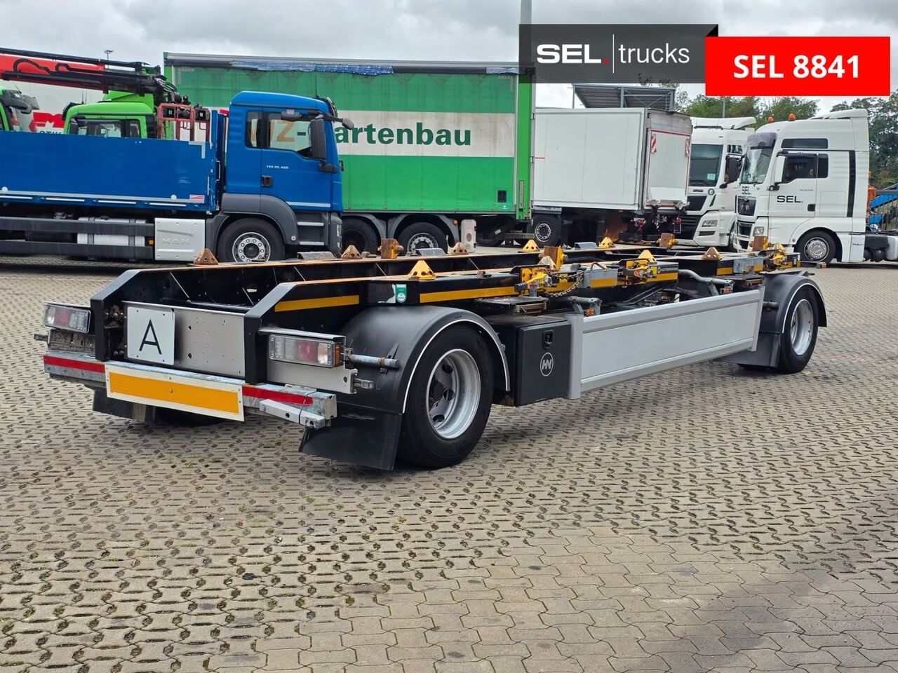 Hüffermann HSA / Absetzanhänger/ 2 Mulden a 10 cbm geeignet - Kroghejsvogn/ Skip loader anhænger: billede 5 Hüffermann HSA / Absetzanhänger/ 2 Mulden a 10 cbm geeignet - Kroghejsvogn/ Skip loader anhænger: billede 5