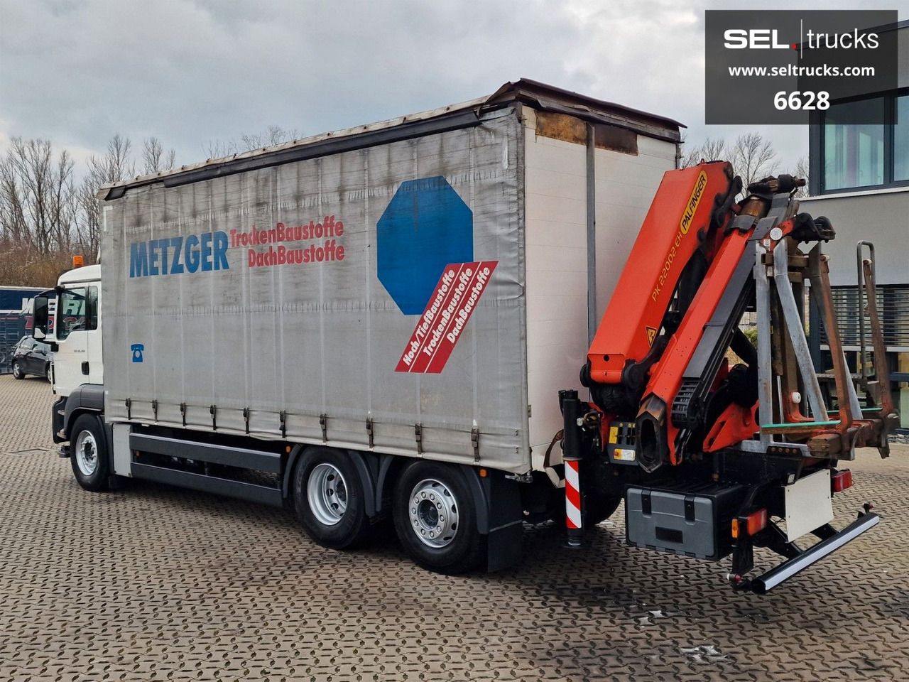 MAN TGS 26.360 / Palfinger PK 22002EH / Lenkachse MAN TGS 26.360 / Palfinger PK 22002EH / Lenkachse - Lastbil med kran, Lastbil med presenning: billede 2 MAN TGS 26.360 / Palfinger PK 22002EH / Lenkachse MAN TGS 26.360 / Palfinger PK 22002EH / Lenkachse - Lastbil med kran, Lastbil med presenning: billede 2