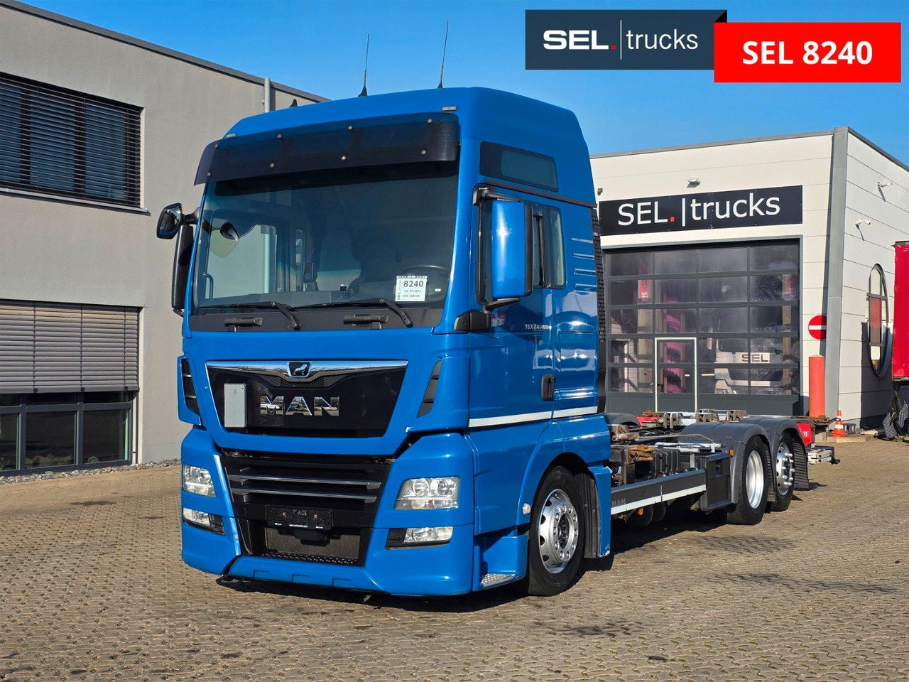 MAN TGX 24.460 6x2-2 LL-U / Ldbw / Standklima - Containerbil/ Veksellad lastbil: billede 1 MAN TGX 24.460 6x2-2 LL-U / Ldbw / Standklima - Containerbil/ Veksellad lastbil: billede 1