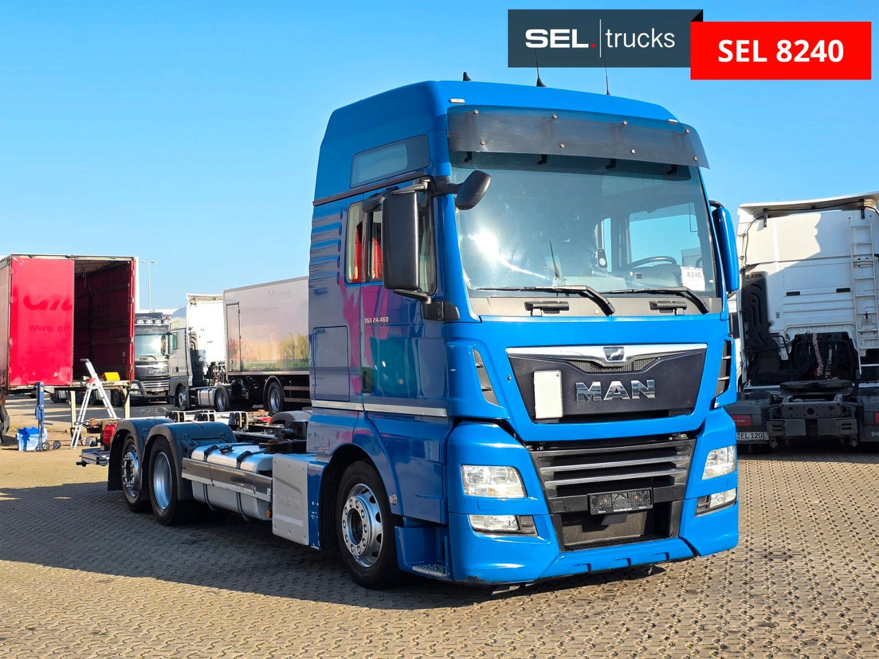 MAN TGX 24.460 6x2-2 LL-U / Ldbw / Standklima - Containerbil/ Veksellad lastbil: billede 3 MAN TGX 24.460 6x2-2 LL-U / Ldbw / Standklima - Containerbil/ Veksellad lastbil: billede 3