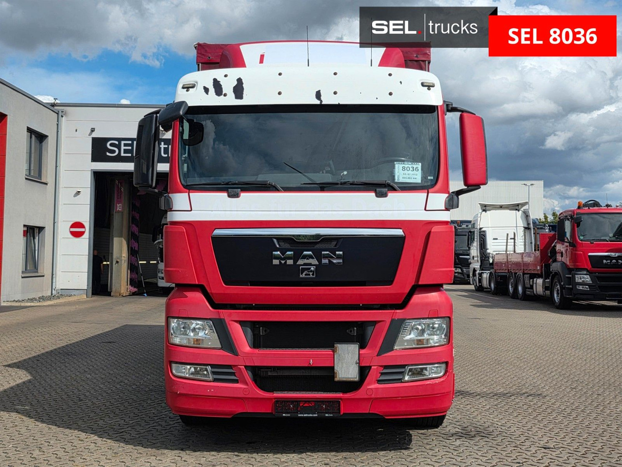 MAN TGX 26.360 6X2-2 LL / Intarder / Ldbw /Lenkachse - Lastbil med presenning: billede 2 MAN TGX 26.360 6X2-2 LL / Intarder / Ldbw /Lenkachse - Lastbil med presenning: billede 2