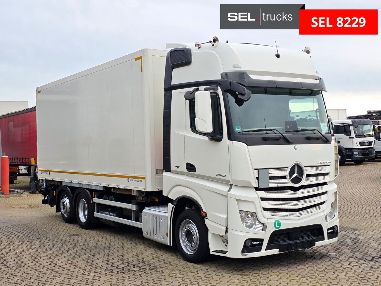 Mercedes-Benz Actros 2542 / Standklima / Ldbw / Lenkachse - Containerbil/ Veksellad lastbil: billede 3 Mercedes-Benz Actros 2542 / Standklima / Ldbw / Lenkachse - Containerbil/ Veksellad lastbil: billede 3