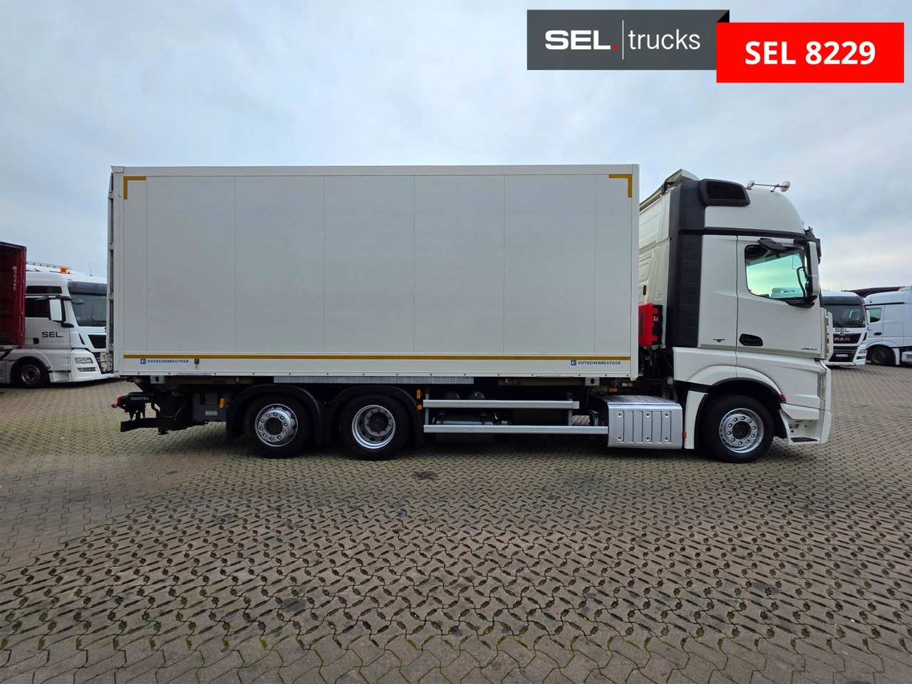 Mercedes-Benz Actros 2542 / Standklima / Ldbw / Lenkachse - Containerbil/ Veksellad lastbil: billede 4 Mercedes-Benz Actros 2542 / Standklima / Ldbw / Lenkachse - Containerbil/ Veksellad lastbil: billede 4