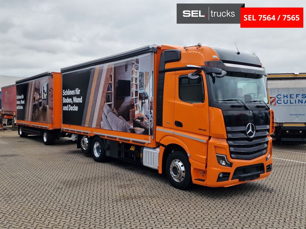 Mercedes-Benz Actros 2548 / Retarder Mercedes-Benz Actros 2548 / Retarder - Lastbil med presenning: billede 3 Mercedes-Benz Actros 2548 / Retarder Mercedes-Benz Actros 2548 / Retarder - Lastbil med presenning: billede 3
