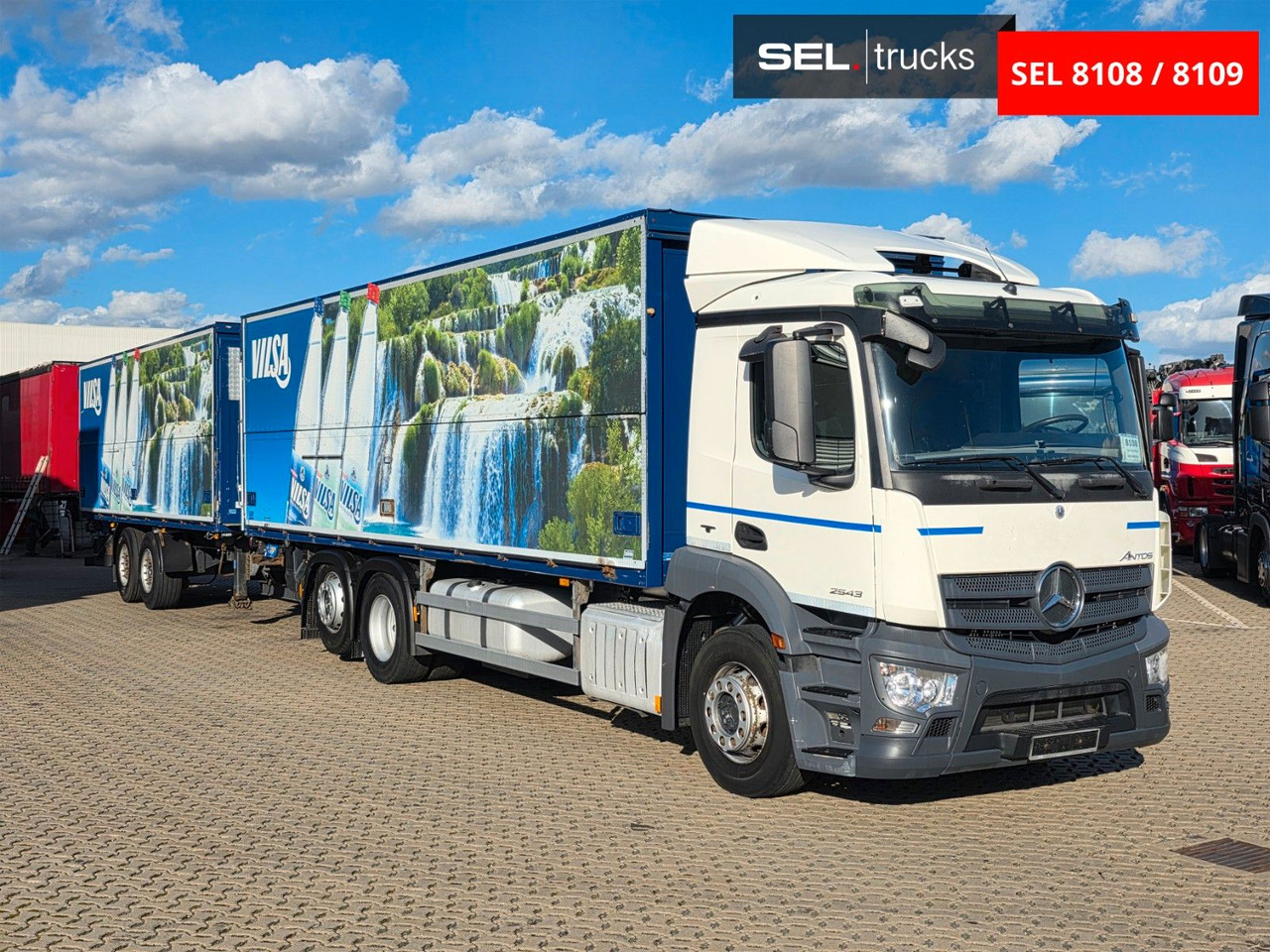 Mercedes-Benz Antos 2543 / Ldbw / Lenkachse / Liftachse - Til transport af drikkevarer lastbil: billede 3 Mercedes-Benz Antos 2543 / Ldbw / Lenkachse / Liftachse - Til transport af drikkevarer lastbil: billede 3