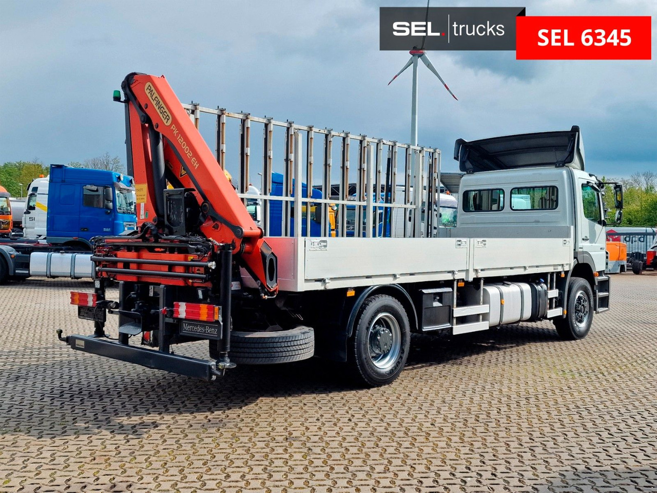 Mercedes-Benz Axor 1833L / Palfinger PK 12002-EH / GLAS - Lastbil med kran: billede 5 Mercedes-Benz Axor 1833L / Palfinger PK 12002-EH / GLAS - Lastbil med kran: billede 5
