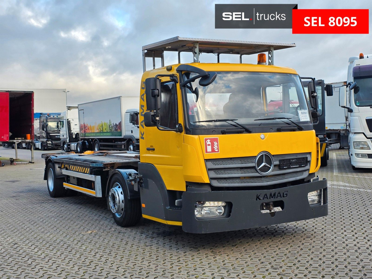 Mercedes-Benz Kamag WBH25 / Umsetzer (Mafi/Terberg) - Containerbil/ Veksellad lastbil: billede 3 Mercedes-Benz Kamag WBH25 / Umsetzer (Mafi/Terberg) - Containerbil/ Veksellad lastbil: billede 3