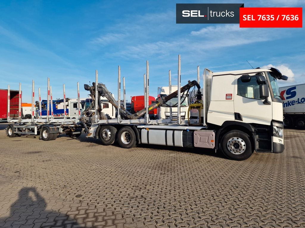 Renault T 520 / Alu-Felgen / Euro 6D / Liftachse Renault T 520 / Alu-Felgen / Euro 6D / Liftachse - Tømmerbil, Lastbil med kran: billede 4 Renault T 520 / Alu-Felgen / Euro 6D / Liftachse Renault T 520 / Alu-Felgen / Euro 6D / Liftachse - Tømmerbil, Lastbil med kran: billede 4