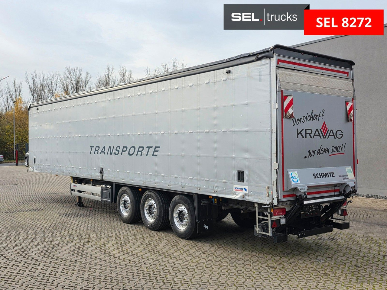 Schmitz Cargobull SCS 24/L - 13.62 E B / Ldbw / Lenkachse - Til transport af drikkevarer sættevogn: billede 1 Schmitz Cargobull SCS 24/L - 13.62 E B / Ldbw / Lenkachse - Til transport af drikkevarer sættevogn: billede 1