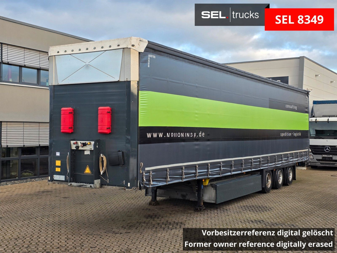 Schmitz Cargobull SCS 24/L - 13.62 Mega / Palettenkasten / Hubdach - Gardintrailer: billede 1 Schmitz Cargobull SCS 24/L - 13.62 Mega / Palettenkasten / Hubdach - Gardintrailer: billede 1