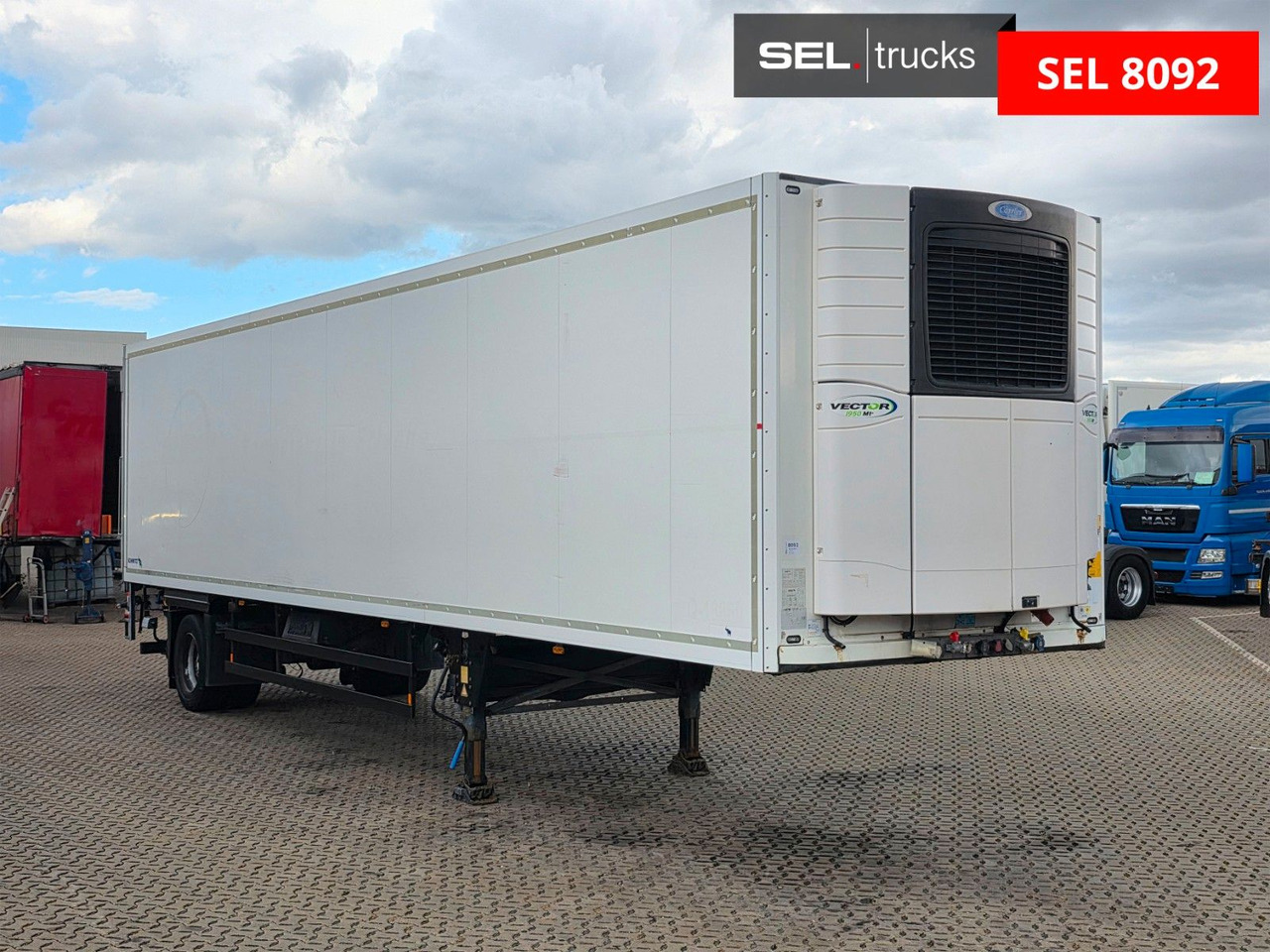 Schmitz Cargobull SKO 10/LZG-FP 45 COOL / Ldbw /2 Kammern /Carrier - Kølevogn sættevogn: billede 3 Schmitz Cargobull SKO 10/LZG-FP 45 COOL / Ldbw /2 Kammern /Carrier - Kølevogn sættevogn: billede 3