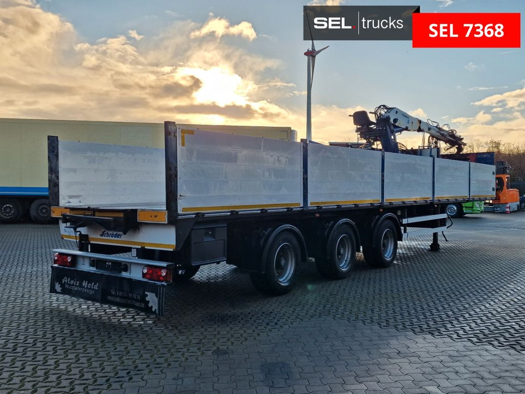 Schröder S11/24-P2-13,55 / Kran / Lenkachse Schröder S11/24-P2-13,55 / Kran / Lenkachse - Åben sættevogn: billede 5 Schröder S11/24-P2-13,55 / Kran / Lenkachse Schröder S11/24-P2-13,55 / Kran / Lenkachse - Åben sættevogn: billede 5