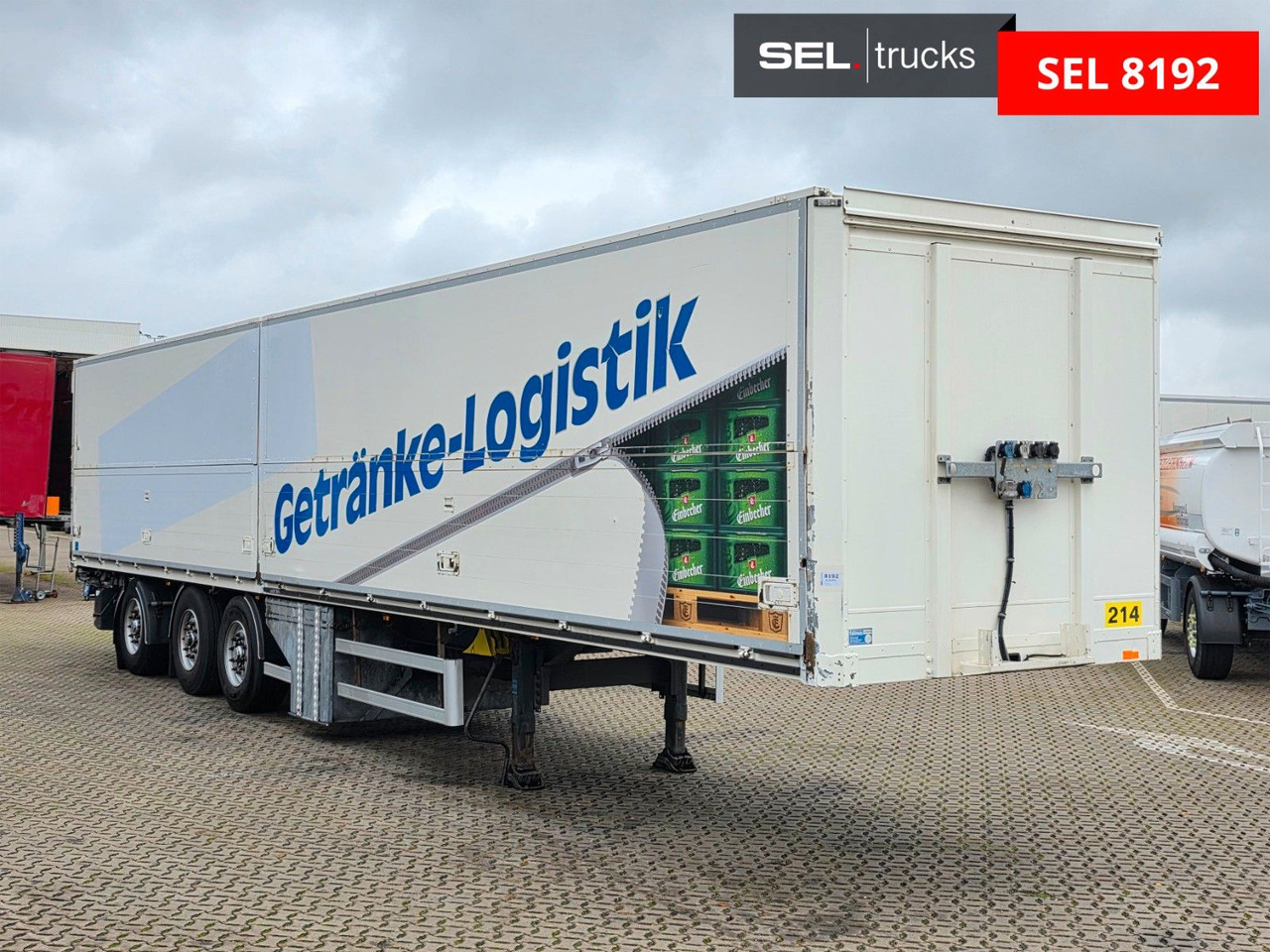 System Trailer PRSSL-24-1TRI / Ldbw / Lenkachse - Til transport af drikkevarer sættevogn: billede 3 System Trailer PRSSL-24-1TRI / Ldbw / Lenkachse - Til transport af drikkevarer sættevogn: billede 3