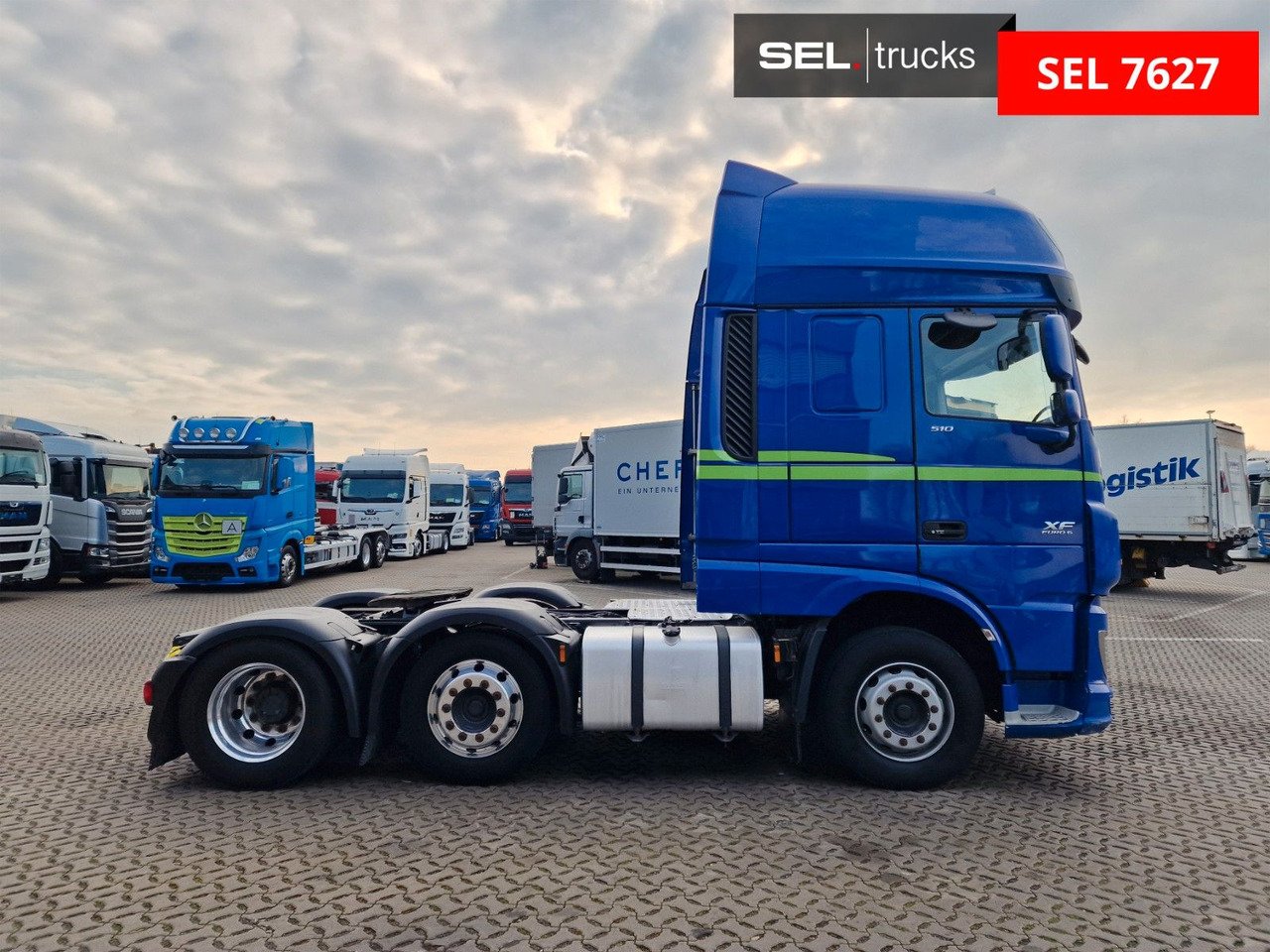 DAF XF 510 FTG / ZF Intarder / Lenkachse / Liftachse - Trækker: billede 4 DAF XF 510 FTG / ZF Intarder / Lenkachse / Liftachse - Trækker: billede 4