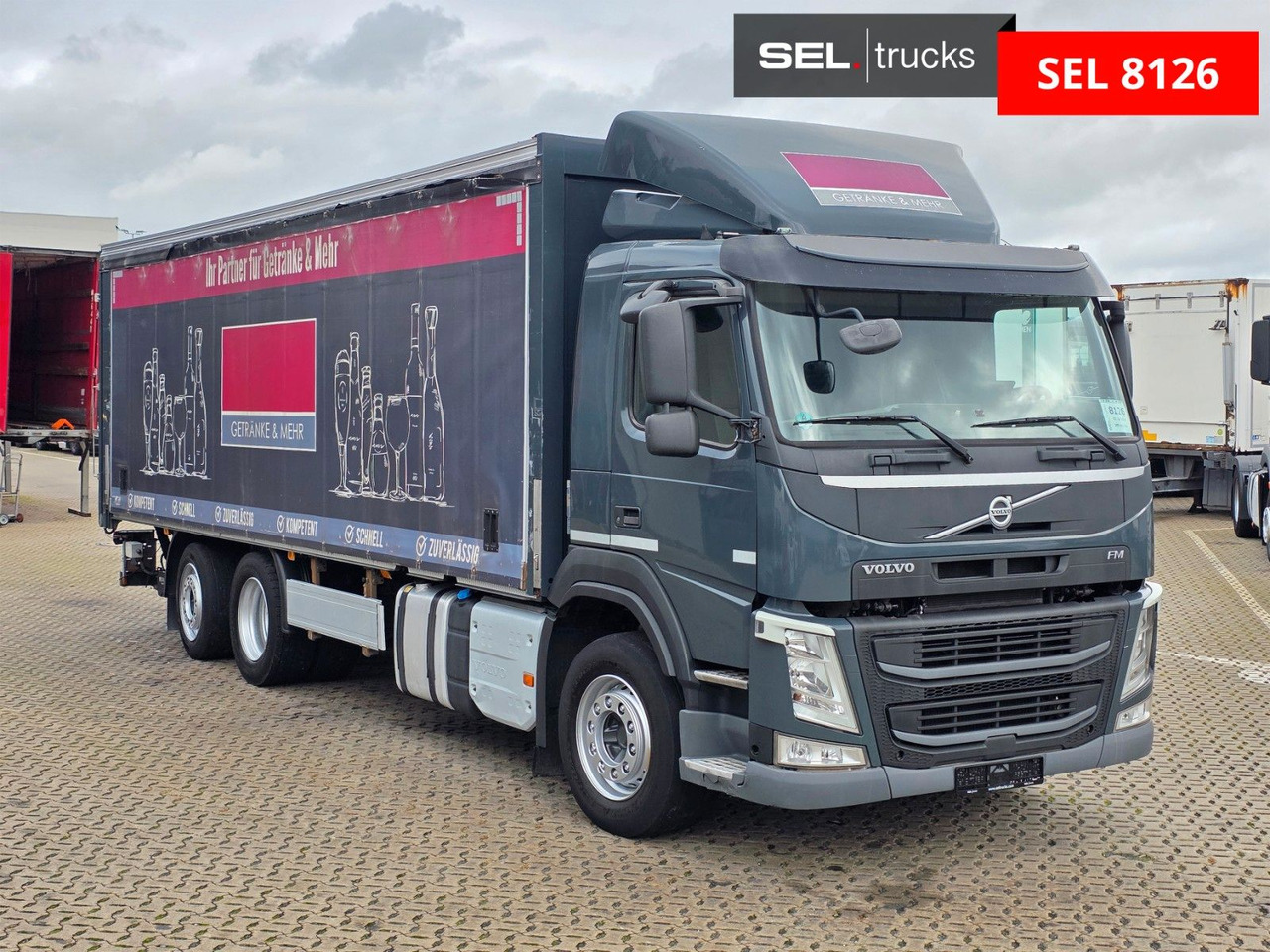 Volvo FM 410 / Ladebordwand / Lenkachse - Lastbil med presenning: billede 3 Volvo FM 410 / Ladebordwand / Lenkachse - Lastbil med presenning: billede 3