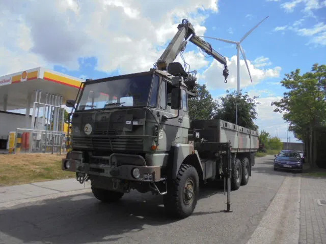 DAF YHZ 2300 6X6 + HIAB CRANE - Lastbil med lad, Lastbil med kran: billede 1 DAF YHZ 2300 6X6 + HIAB CRANE - Lastbil med lad, Lastbil med kran: billede 1