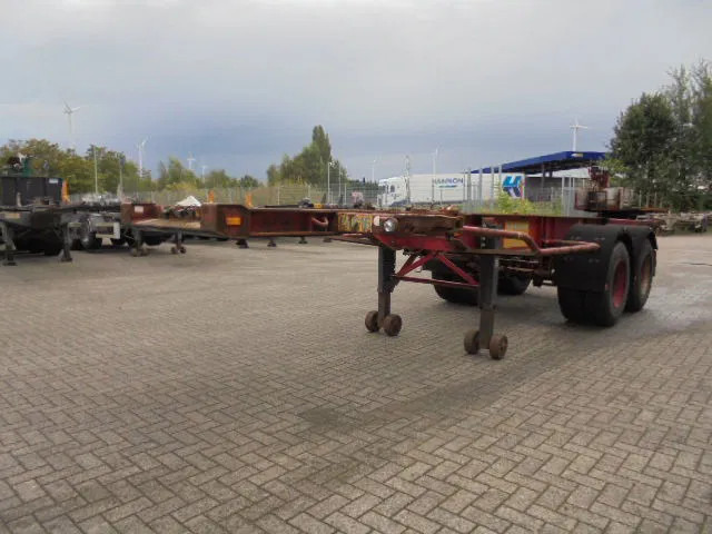 Krone SZC 20 Z STEEL SUSPENSION NL KENTEKEN 6 IN STOCK - Containerbil/ Veksellad sættevogn: billede 1 Krone SZC 20 Z STEEL SUSPENSION NL KENTEKEN 6 IN STOCK - Containerbil/ Veksellad sættevogn: billede 1