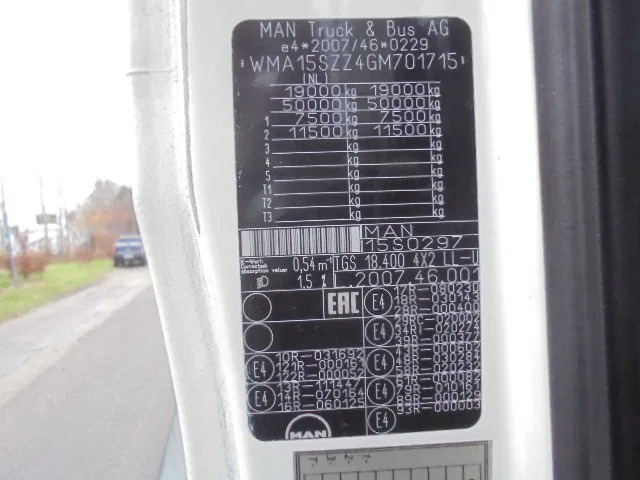 Biltransportør lastbil MAN TGS 23.400 LL.U 6X2: billede 15 Biltransportør lastbil MAN TGS 23.400 LL.U 6X2: billede 15