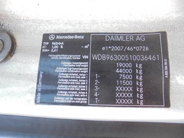 Biltransportør lastbil Mercedes-Benz Actros 2340 LL: billede 16