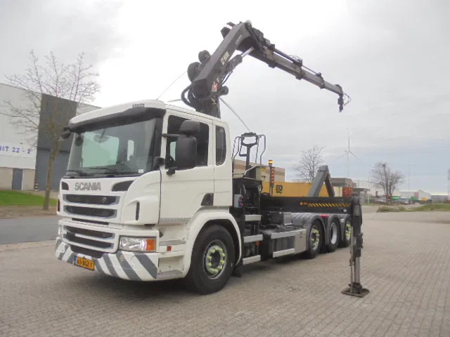 Scania P370 8X2 HAAK + KRAAN NL TRUCK LOW KM - Lastbil kroghejs, Lastbil med kran: billede 1 Scania P370 8X2 HAAK + KRAAN NL TRUCK LOW KM - Lastbil kroghejs, Lastbil med kran: billede 1