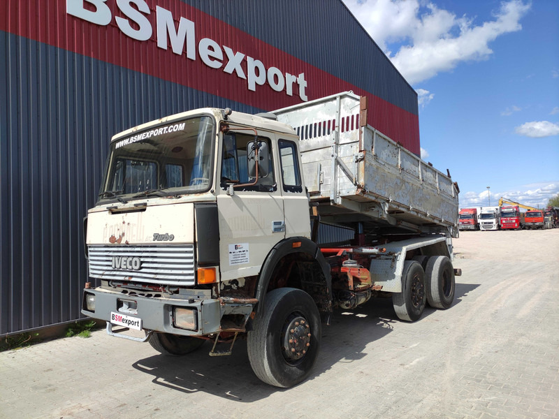 Tipvogn lastbil Iveco Magirus 250-34 dump truck: billede 9