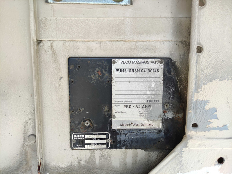 Tipvogn lastbil Iveco Magirus 250-34 dump truck: billede 14
