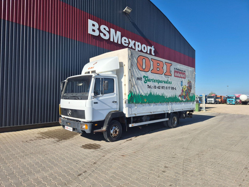 Mercedes-Benz 814 - Lastbil med presenning: billede 1 Mercedes-Benz 814 - Lastbil med presenning: billede 1