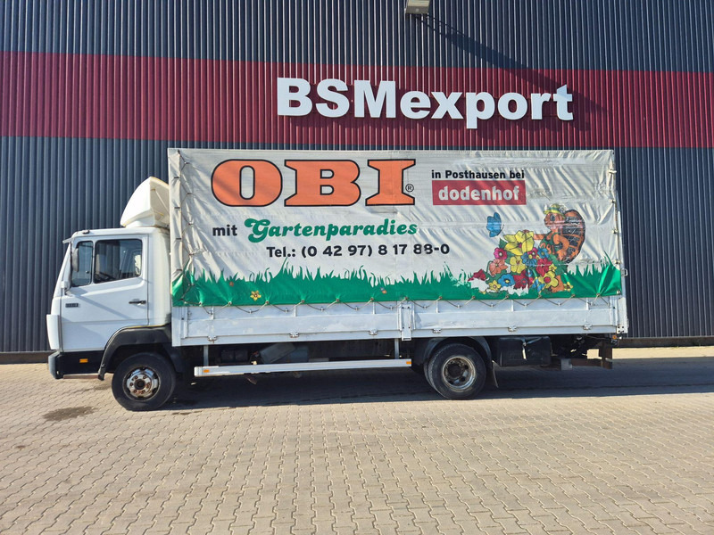 Mercedes-Benz 814 - Lastbil med presenning: billede 4 Mercedes-Benz 814 - Lastbil med presenning: billede 4