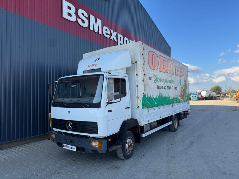 Mercedes-Benz 814 - Lastbil med presenning: billede 1 Mercedes-Benz 814 - Lastbil med presenning: billede 1